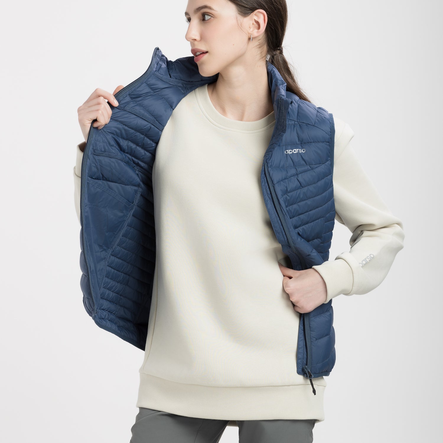 womens-stand-collar-down-vest