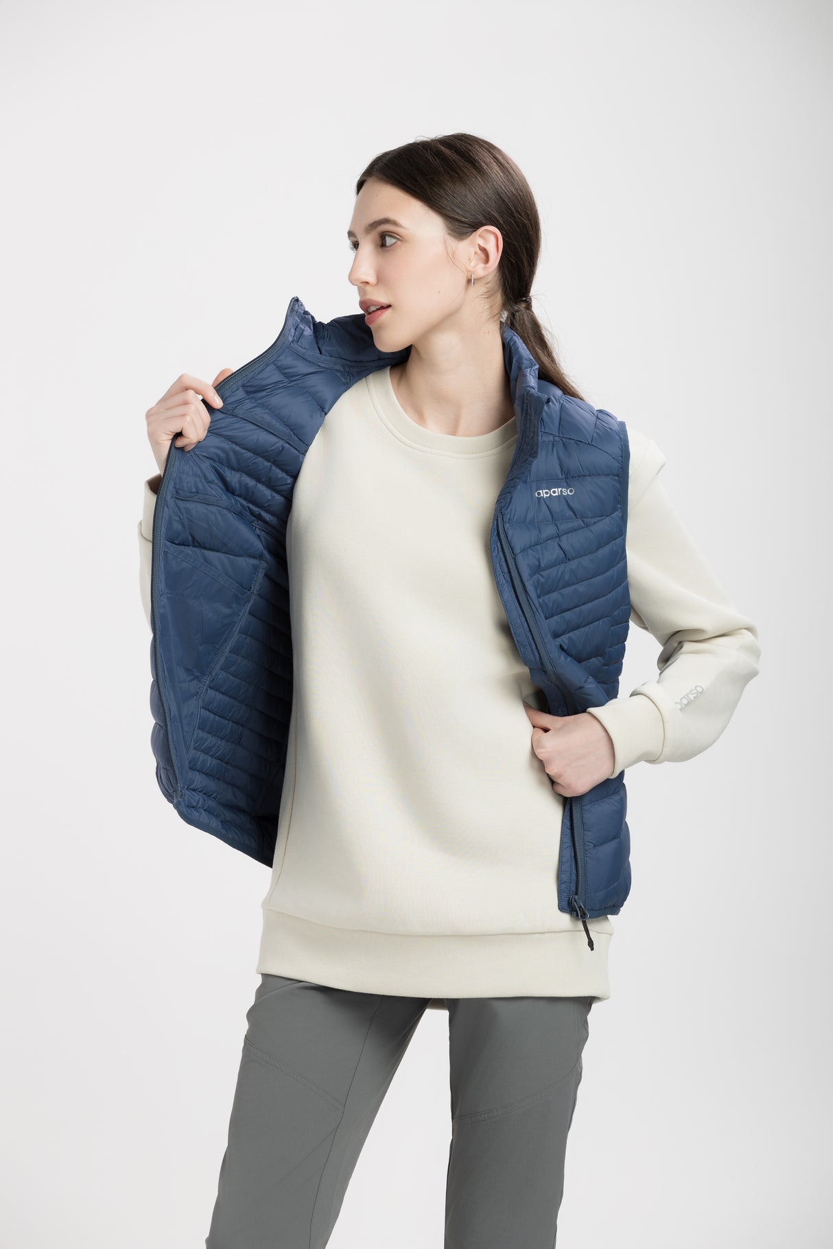 womens-stand-collar-down-vest